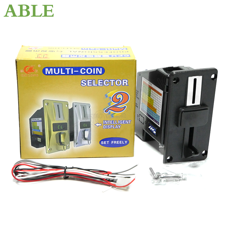 Arcade Games And Vending - متعددة عملة متقبل محدد CL-168 عملة