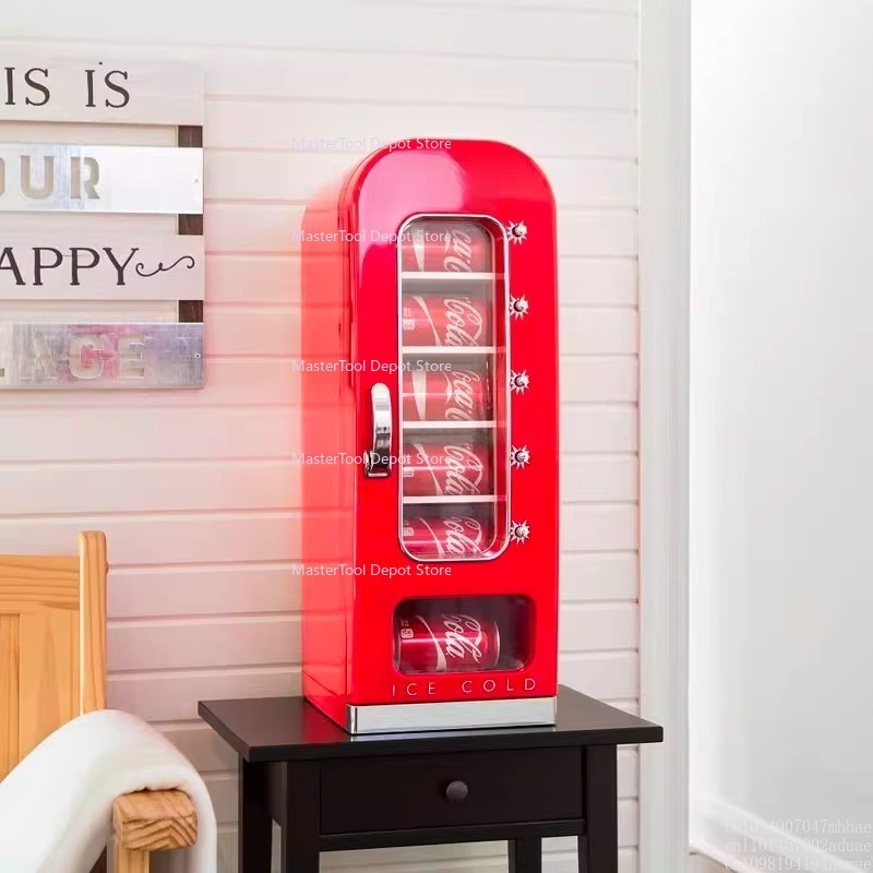 Arcade Vending Machine - ماكينة بيع صغيرة 10 علب ثلاجة