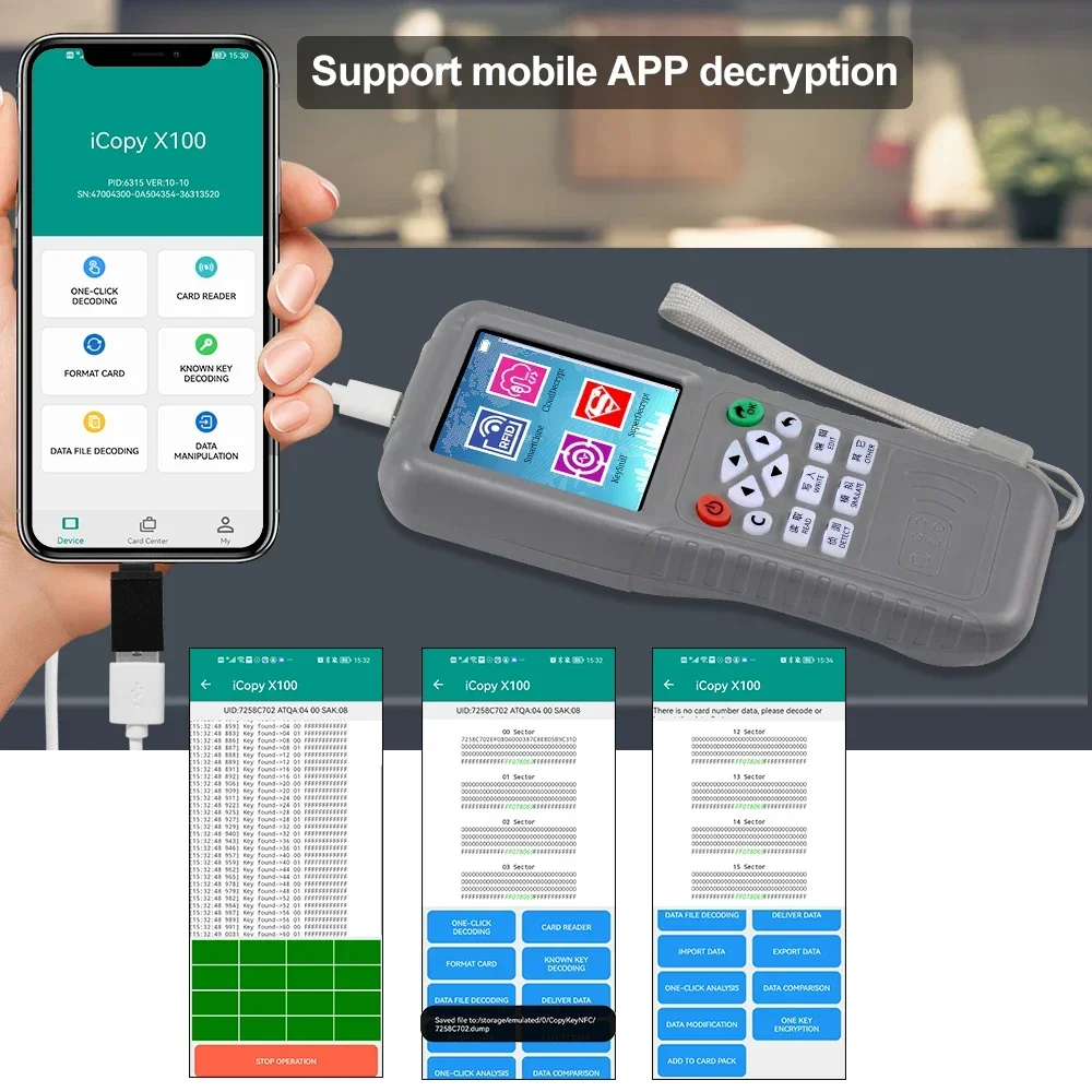 جهاز نسخ ونسخ واي فاي RFID، قا - مراجعة Nfc Card Reader Vending وسعره