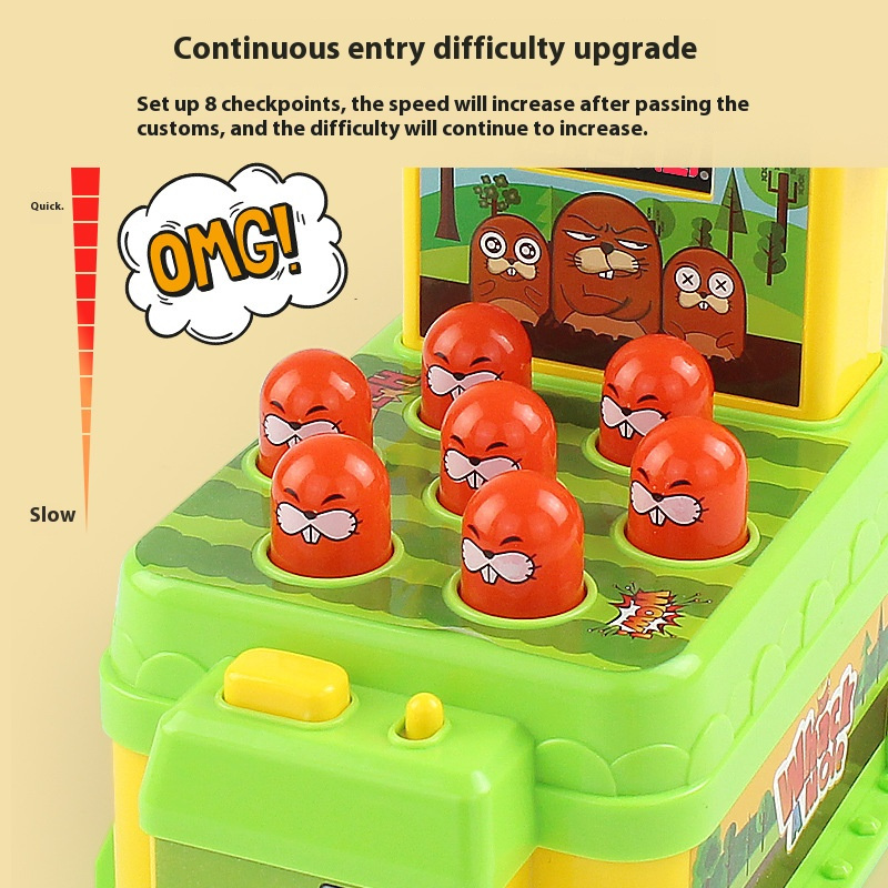 اجتز التحدي الخلد تسجيل ألعاب  - مراجعة Whack A Mole Arcade وسعره