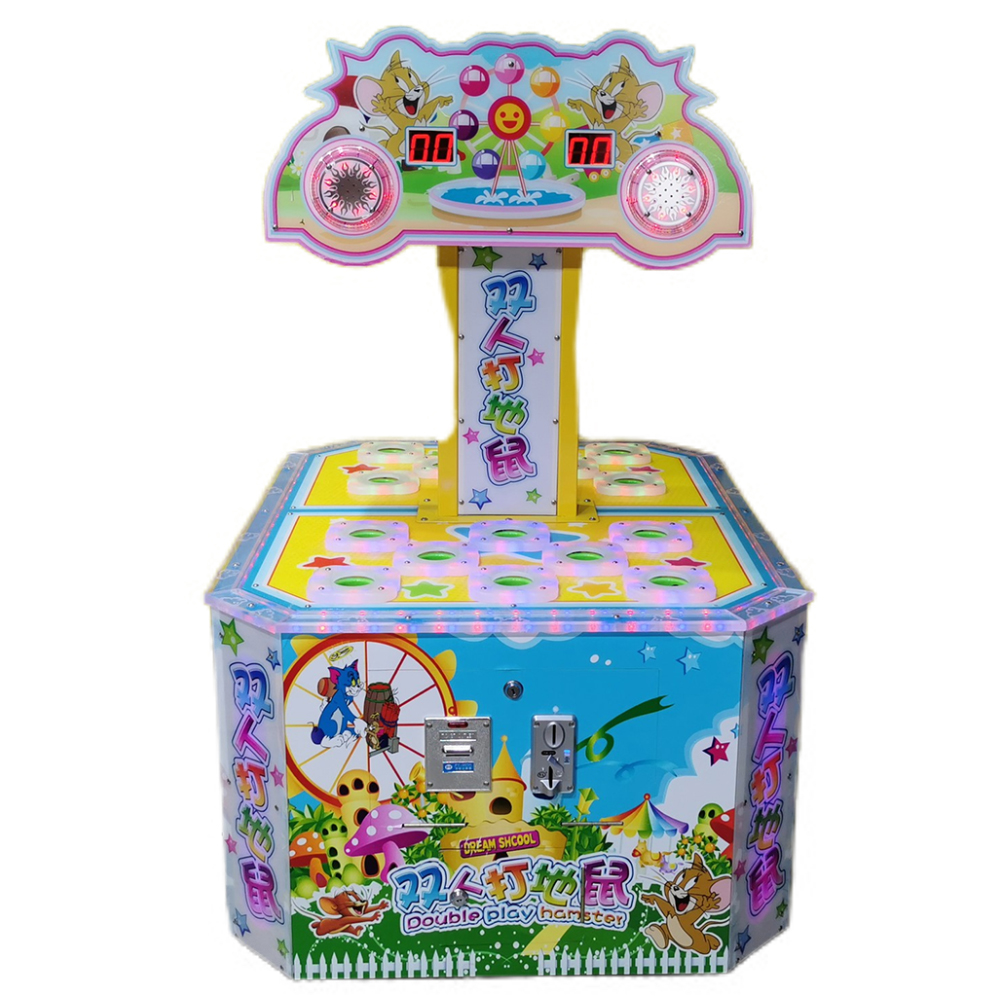 LED 2/4/6/8 لاعب ممر المطرقة ل - مراجعة Whack A Mole Arcade وسعره
