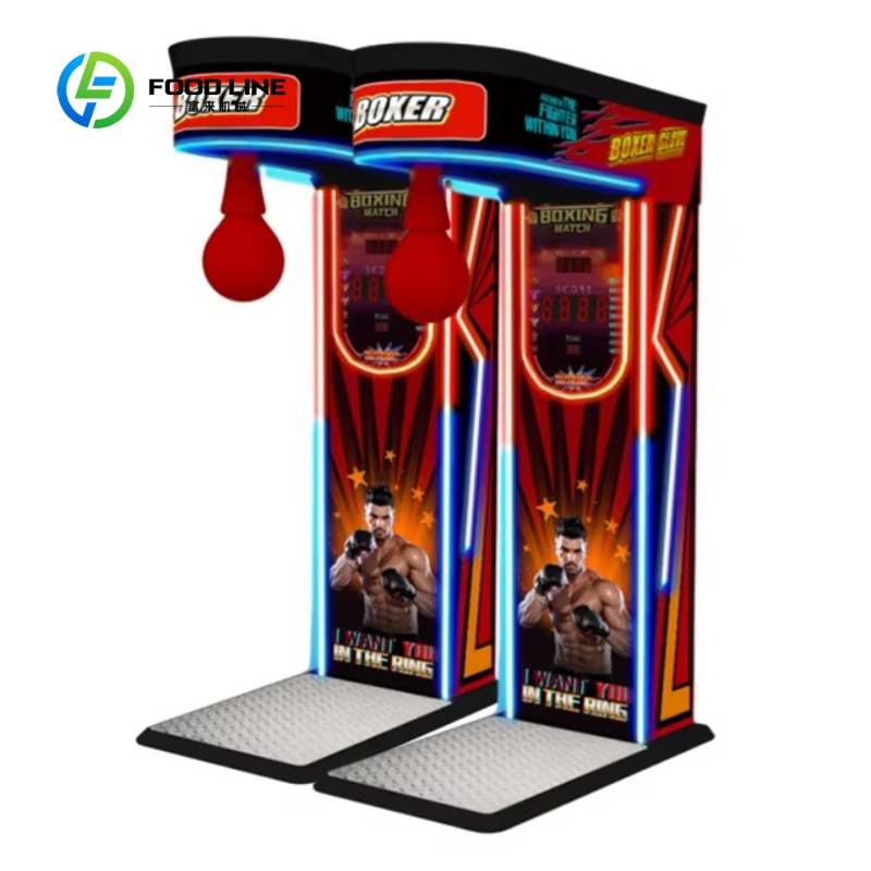 آلة ألعاب الملاكمة الإلكترونية - مراجعة Arcade Vending Machine وسعره
