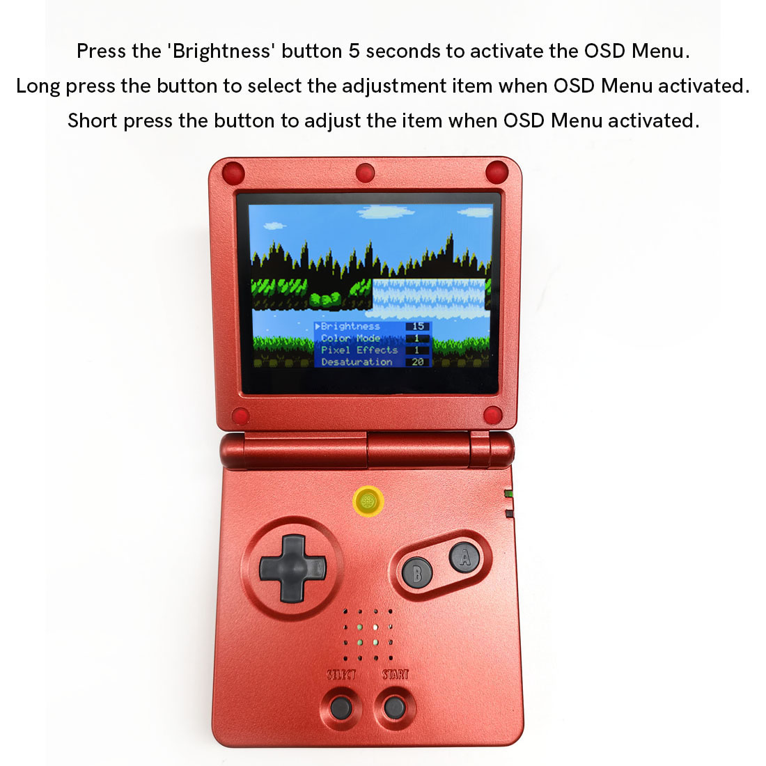شاشة HISPEEDIDO لجهاز GBA SP I - مراجعة Lcd Screen Arcade وسعره